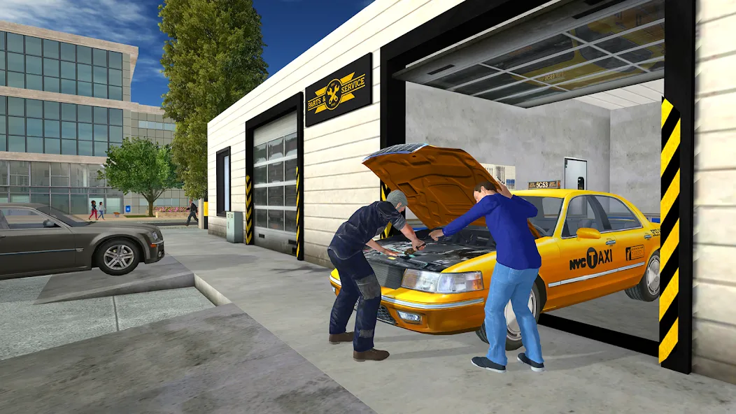 Taxi Game 2  [МОД Бесконечные монеты] Screenshot 4