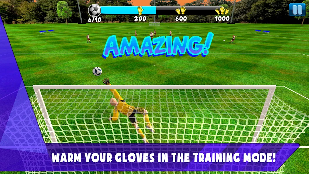 Soccer Goalkeeper 2024 (Соккер Голкипер 2022)  [МОД Много монет] Screenshot 1