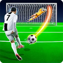 Взлом Shoot Goal - Soccer Games 2022 (Шут Гоал)  [МОД Много монет] - полная версия apk на Андроид