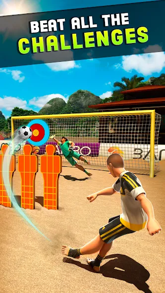 Shoot Goal - Beach Soccer Game (Шут)  [МОД Mega Pack] Screenshot 1