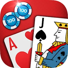 Скачать взломанную Blackjack 21  [МОД Бесконечные монеты] - последняя версия apk на Андроид