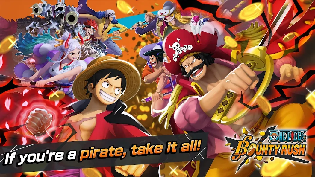 ONE PIECE Bounty Rush (ВАН ПИС Баунти Раш)  [МОД Unlimited Money] Screenshot 1