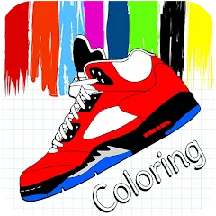 Скачать взлом Basketball Shoes Coloring Book (Раскраска кроссовок для баскетбола)  [МОД Все открыто] - полная версия apk на Андроид