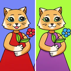 Взлом Find Differences: Cute Cats  [МОД Бесконечные деньги] - полная версия apk на Андроид