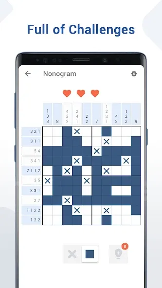 Nonogram - Fun Logic Puzzle (Нонограмма)  [МОД Бесконечные деньги] Screenshot 3