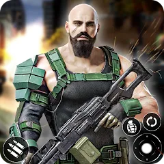 Скачать взломанную Call of Modern Army Combat  [МОД Mega Pack] - стабильная версия apk на Андроид