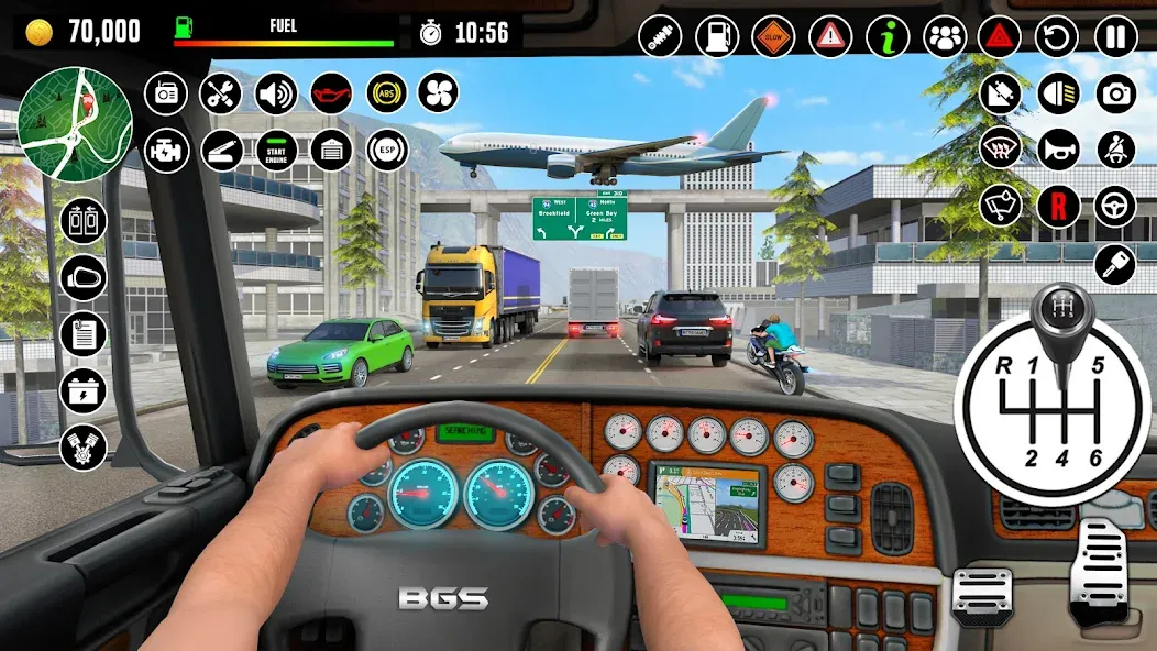 Truck Games - Driving School  [МОД Бесконечные деньги] Screenshot 4