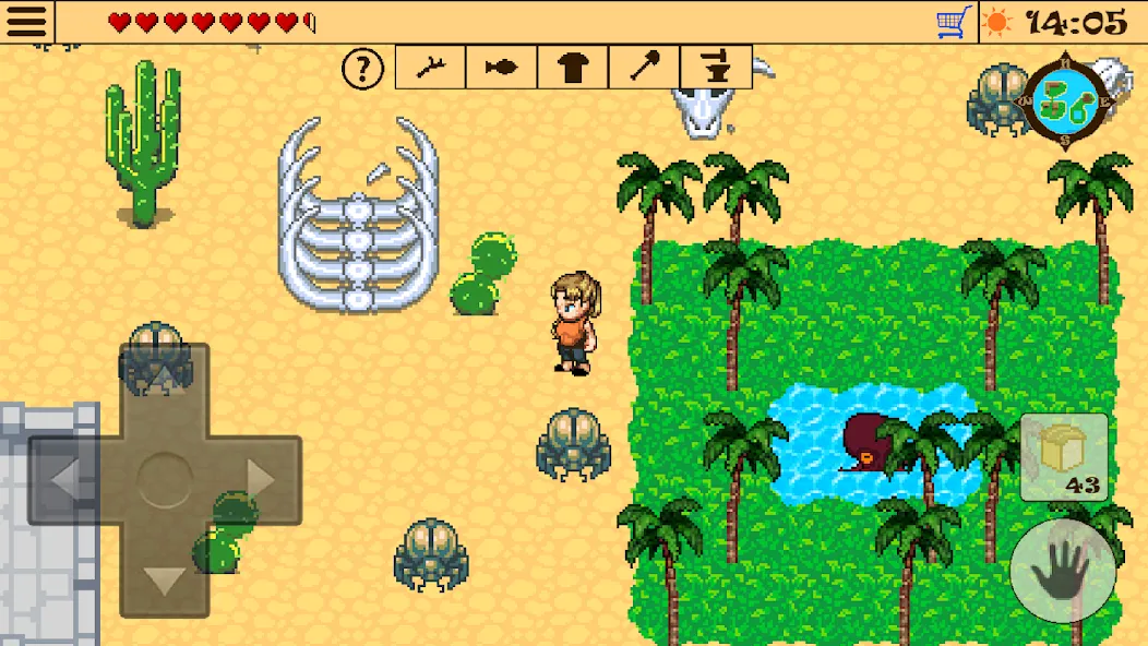 Survival RPG 2:Temple Ruins 2D (Сурвивал РПГ 2)  [МОД Menu] Screenshot 1