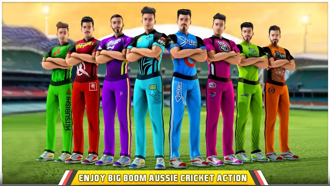 Aussie T20 Cricket Game 2023  [МОД Mega Pack] Screenshot 1