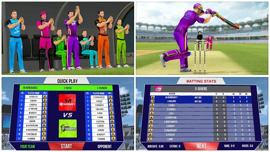 Aussie T20 Cricket Game 2023  [МОД Mega Pack] Screenshot 5