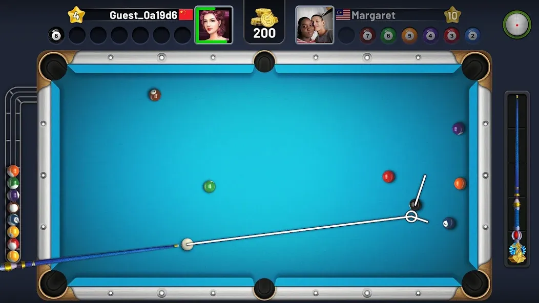 8 Pool Clash (Пул Клаш)  [МОД Бесконечные монеты] Screenshot 3