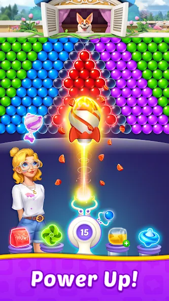 Bubble Shooter Home  [МОД Меню] Screenshot 2