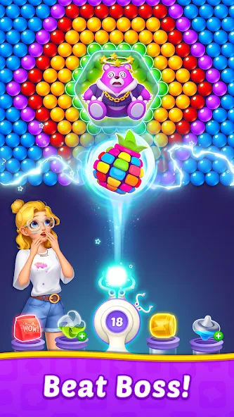 Bubble Shooter Home  [МОД Меню] Screenshot 3