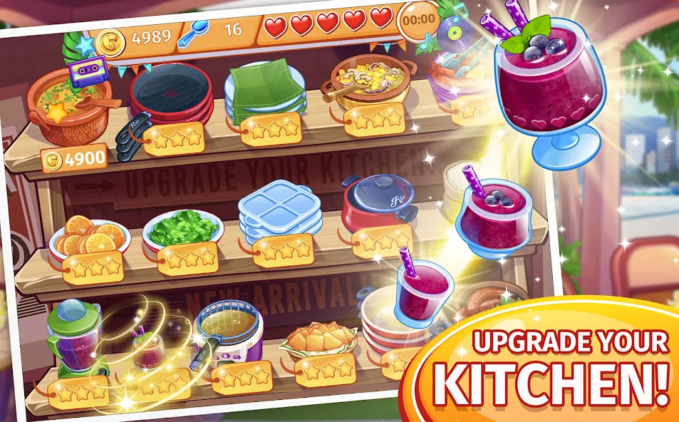 Cooking Craze: Restaurant Game  [МОД Бесконечные монеты] Screenshot 3