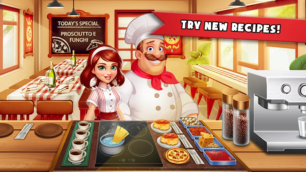 Cooking Madness: A Chef's Game  [МОД Все открыто] Screenshot 1