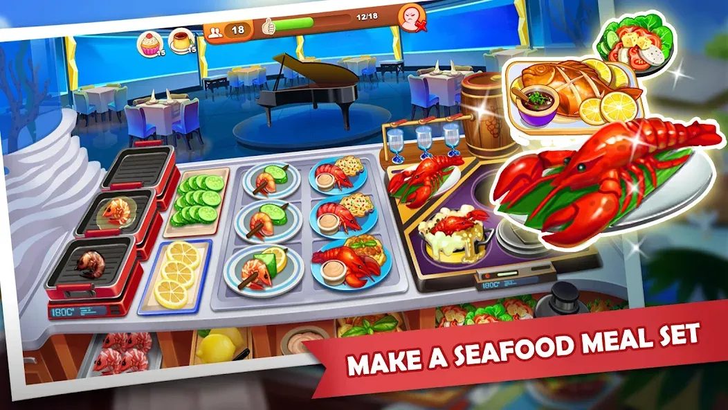 Cooking Madness: A Chef's Game  [МОД Все открыто] Screenshot 3