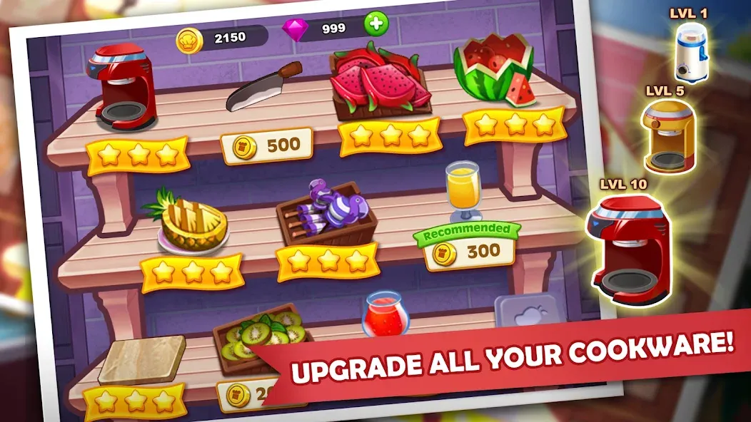 Cooking Madness: A Chef's Game  [МОД Все открыто] Screenshot 4