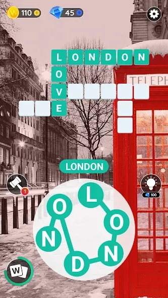 Word City: Connect Word Game (Ворд Сити)  [МОД Menu] Screenshot 1