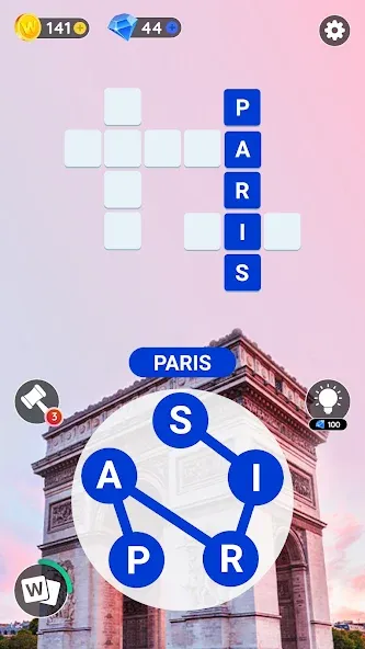 Word City: Connect Word Game (Ворд Сити)  [МОД Menu] Screenshot 2