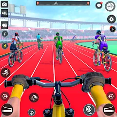 Скачать взлом BMX Cycle Race 3d Cycle Games (гонка на велосипедах 3D игры на велосипеде)  [МОД Все открыто] - полная версия apk на Андроид