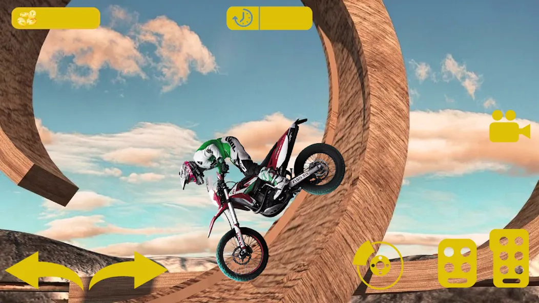 Bike stunt 3d games-Bike games  [МОД Много монет] Screenshot 2