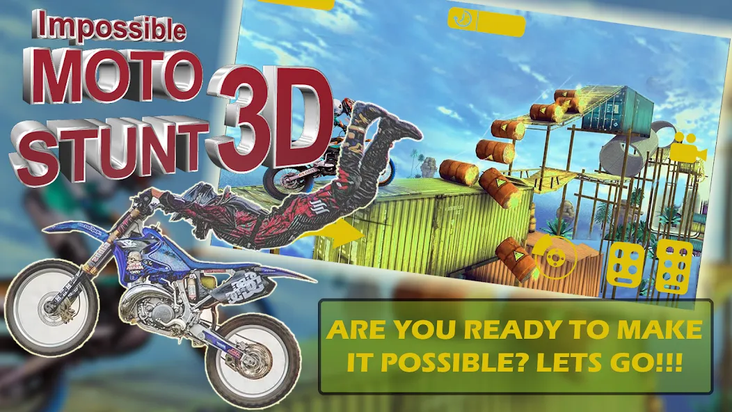 Bike stunt 3d games-Bike games  [МОД Много монет] Screenshot 5