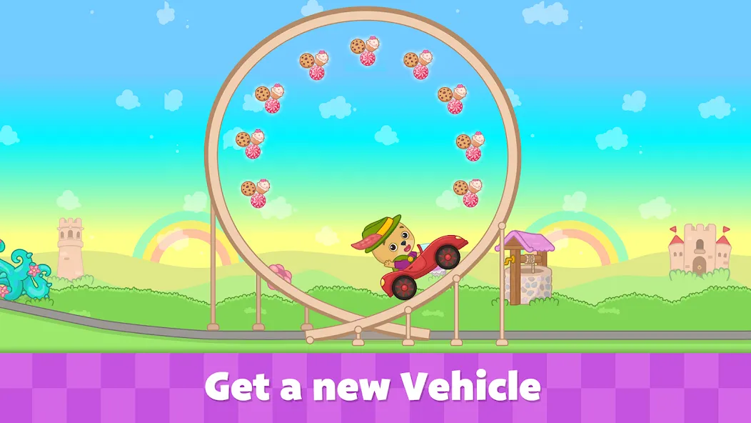 Bimi Boo Car Games for Kids  [МОД Unlimited Money] Screenshot 2