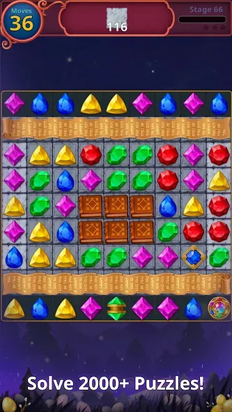 Jewels Magic: Mystery Match3 (Джуэлс Мэджик)  [МОД Unlimited Money] Screenshot 4