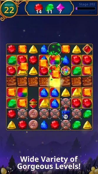 Jewels Magic: Mystery Match3 (Джуэлс Мэджик)  [МОД Unlimited Money] Screenshot 5