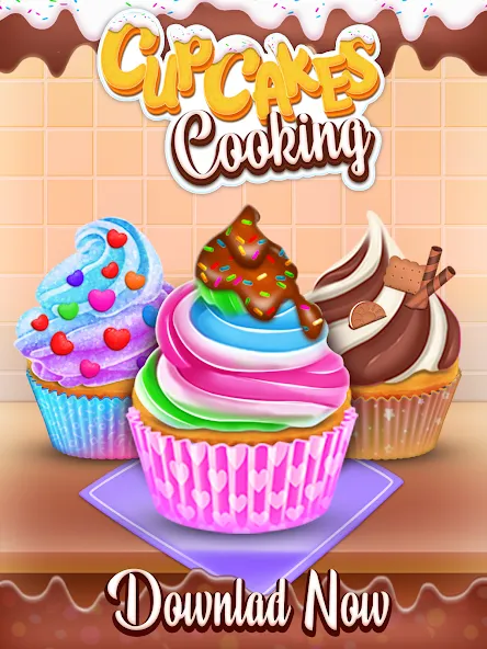 Cake Maker Cooking Cake Games (Кейк Мейкер кулинарные игры на приготовление тортов)  [МОД Много денег] Screenshot 3