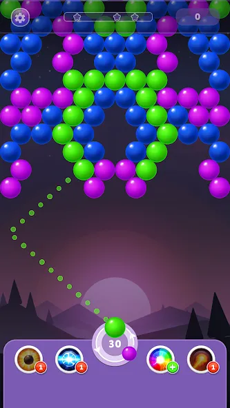 Bubble Shooter Rainbow  [МОД Menu] Screenshot 4