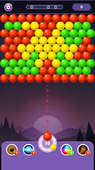 Bubble Shooter Rainbow  [МОД Menu] Screenshot 5