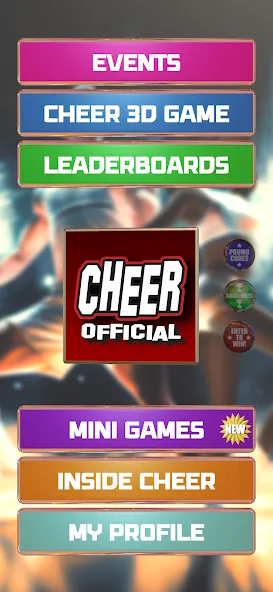 CHEER Official 3D (ЧИР Официальный 3D)  [МОД Много монет] Screenshot 5