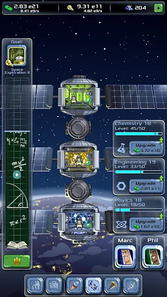 Idle Space Company (Айдл)  [МОД Меню] Screenshot 3