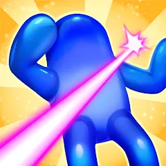 Взлом Blob Shooter 3D — Assassin Hit  [МОД Меню] - последняя версия apk на Андроид