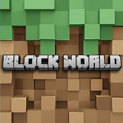 Скачать взломанную Block World 3D: Craft & Build  [МОД Бесконечные деньги] - последняя версия apk на Андроид