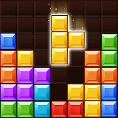 Взлом Block Gems: Block Puzzle Games (Блок драгоценные камни)  [МОД Unlimited Money] - последняя версия apk на Андроид