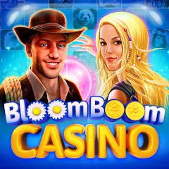 Скачать взломанную Bloom Boom Casino Slots Online (Блум Бум Казино Слоты Онлайн)  [МОД Бесконечные монеты] - полная версия apk на Андроид