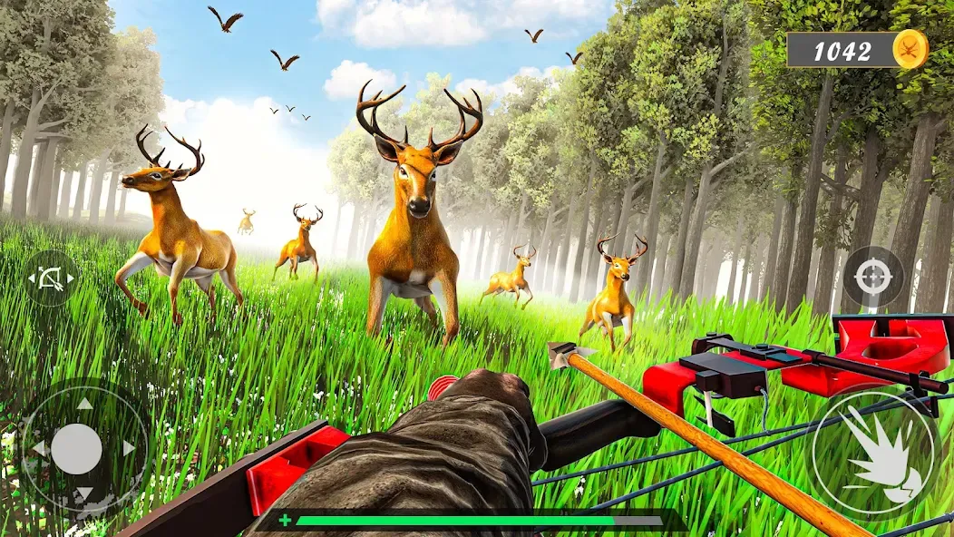 Animal Archery Hunting Games  [МОД Много денег] Screenshot 4