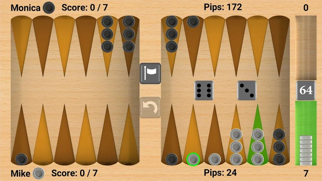 Bluetooth Backgammon  [МОД Меню] Screenshot 4