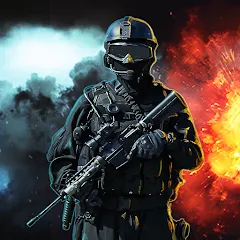 Скачать взлом Black Commando : War Game (Блэк Коммандо)  [МОД Unlocked] - полная версия apk на Андроид