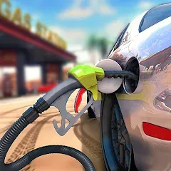 Скачать взломанную Gas Station Simulator Games  [МОД Много монет] - последняя версия apk на Андроид