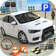 Скачать взломанную Car Games: Advance Car Parking (Кар игры)  [МОД Много монет] - стабильная версия apk на Андроид