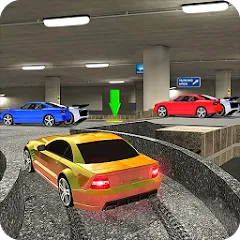 Взлом Street Car Parking: Car Games  [МОД Mega Pack] - полная версия apk на Андроид