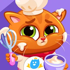 Взломанная Bubbu Restaurant - My Cat Game (Буббу Ресторан)  [МОД Mega Pack] - полная версия apk на Андроид