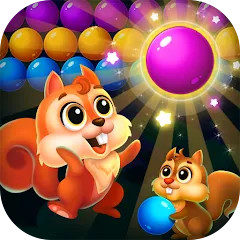 Взломанная Bubble Shooter Rescue (Бабл Шутер Рескью)  [МОД Много монет] - стабильная версия apk на Андроид