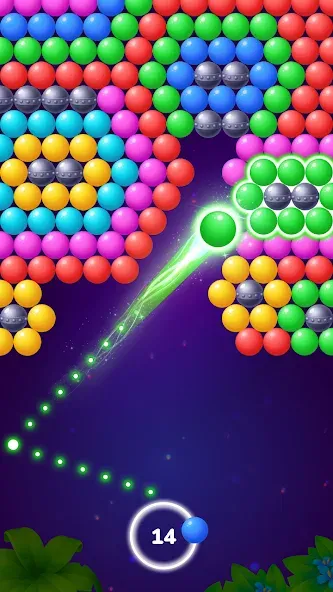 Bubble Shooter Tale: Ball Game (Бабл Шутер Тейл)  [МОД Бесконечные монеты] Screenshot 3