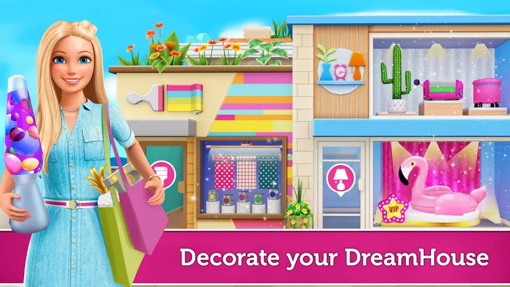 Barbie Dreamhouse Adventures (Барби Приключения в доме мечты)  [МОД Mega Pack] Screenshot 1