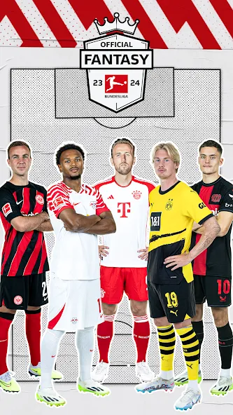 Bundesliga Fantasy Manager (Бундеслига Фэнтези Менеджер)  [МОД Menu] Screenshot 1