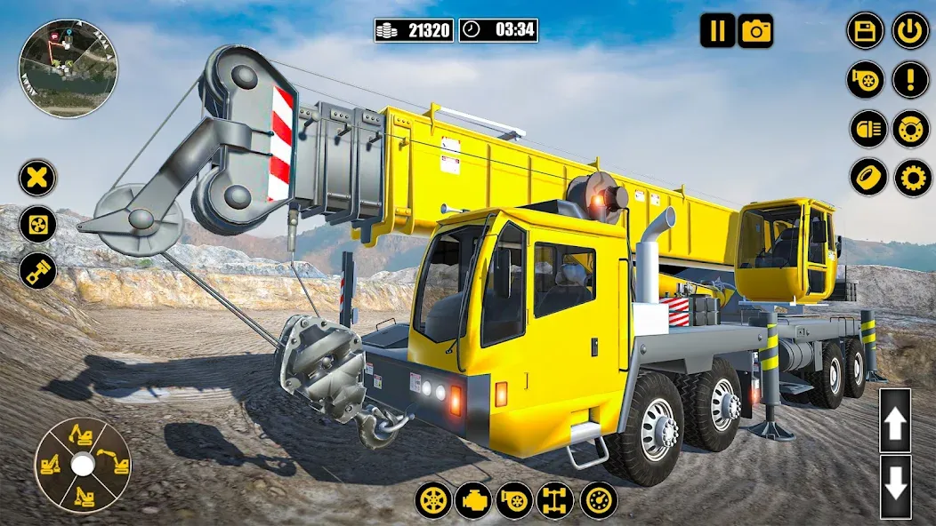 Construction Machine Real JCB  [МОД Все открыто] Screenshot 3